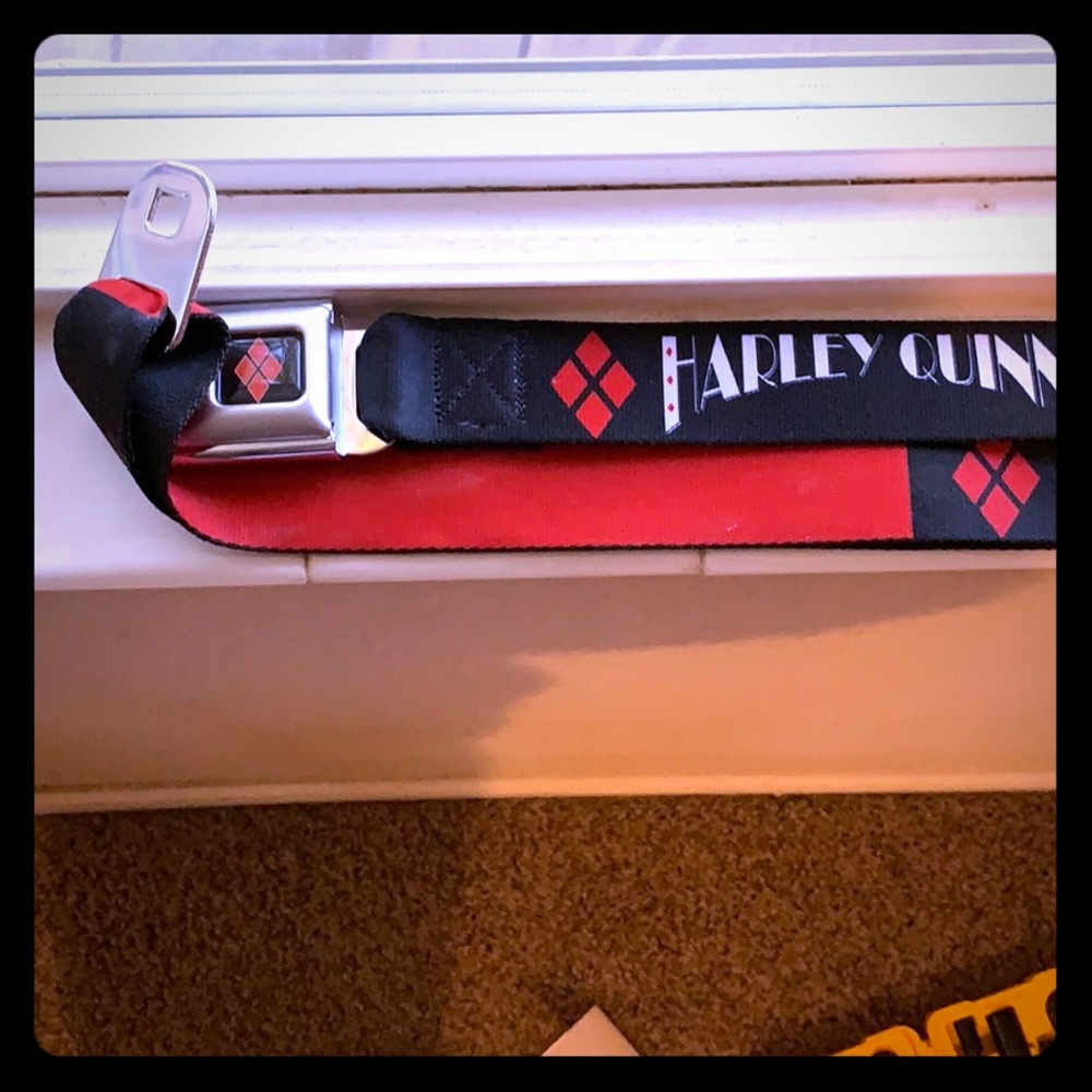 Harley Quinn Seatbelt belt
